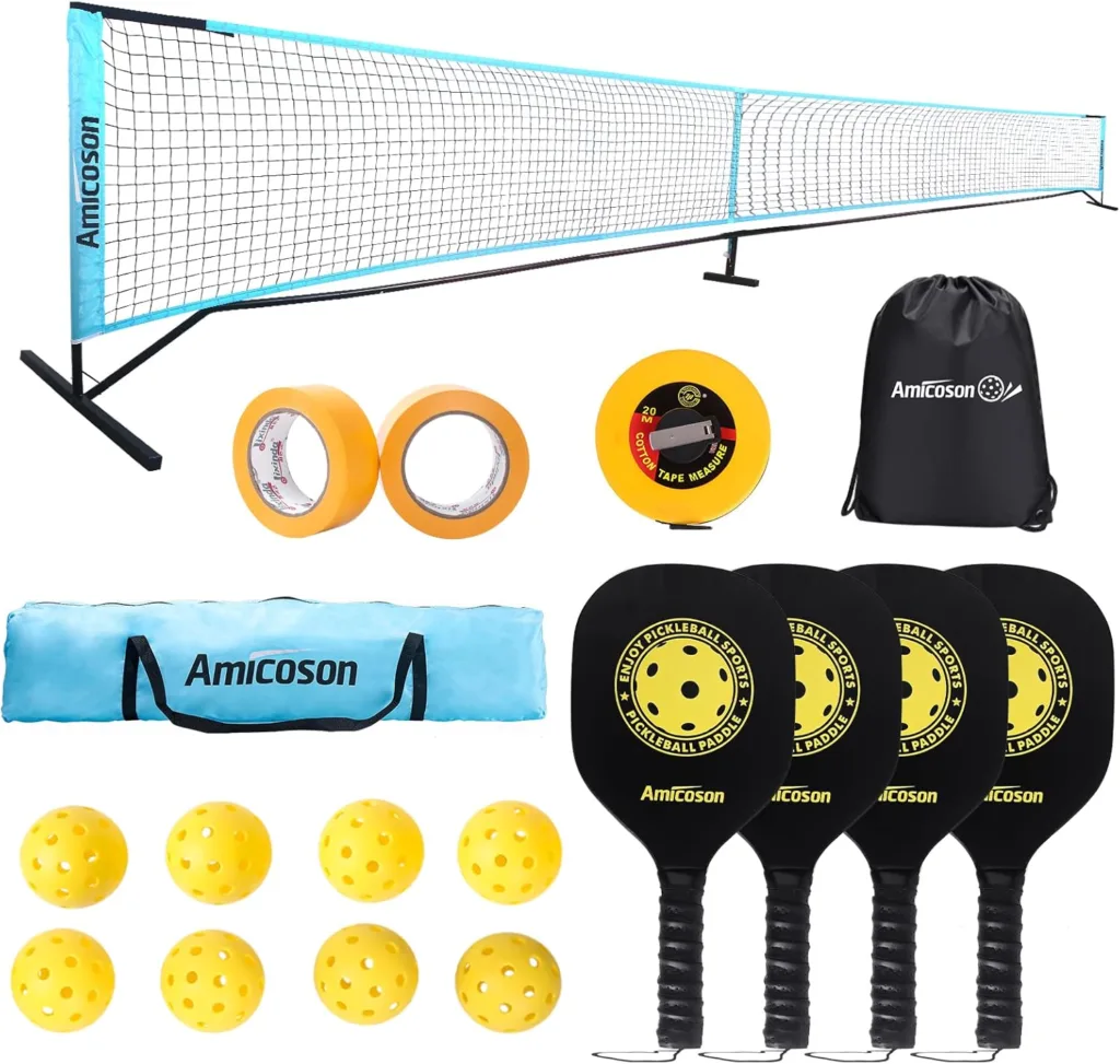 Everything You Need to Start Pickleball: The Amicoson Pickleball Set Review