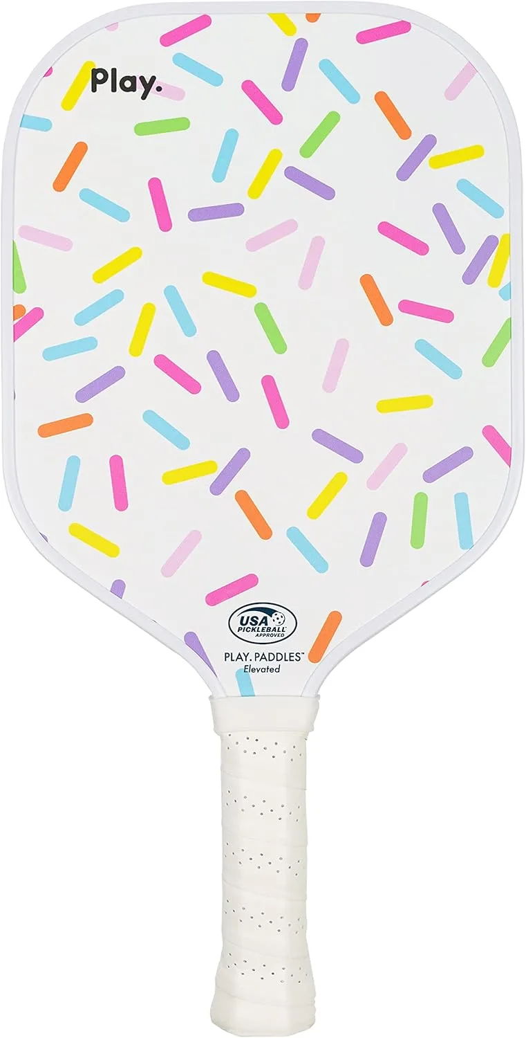 Play Paddles pickleball paddle with sprinkle design