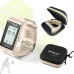Digital padel score keeper watch with stopwatch and alarm