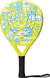kids padel racket with minions graphics