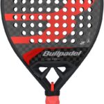 Bullpadel Vertex 04 2024 padel racket red and black