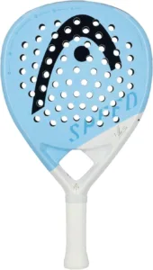 Best Padel Racket head racket light blue