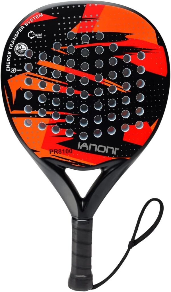 Padel Rackets Under £50 - IANONI Carbon Fibre Padel Racket