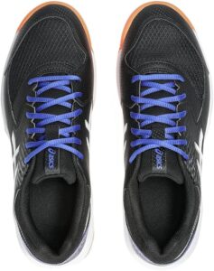 asics padel shoes - top view