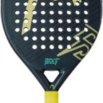 HEAD Bolt Padel Racket 2025 front view showing teardrop shape and bold blue-black design