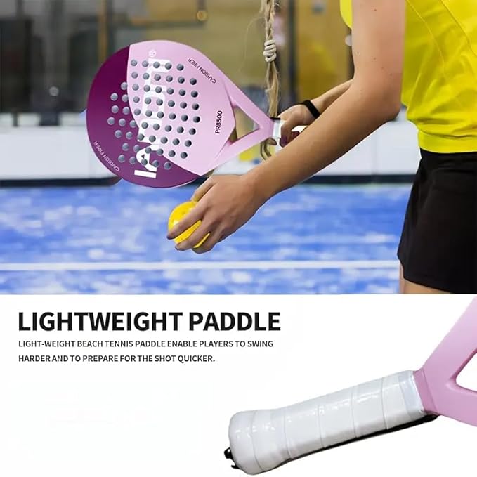 IANONI pink padel racket lightweight racket