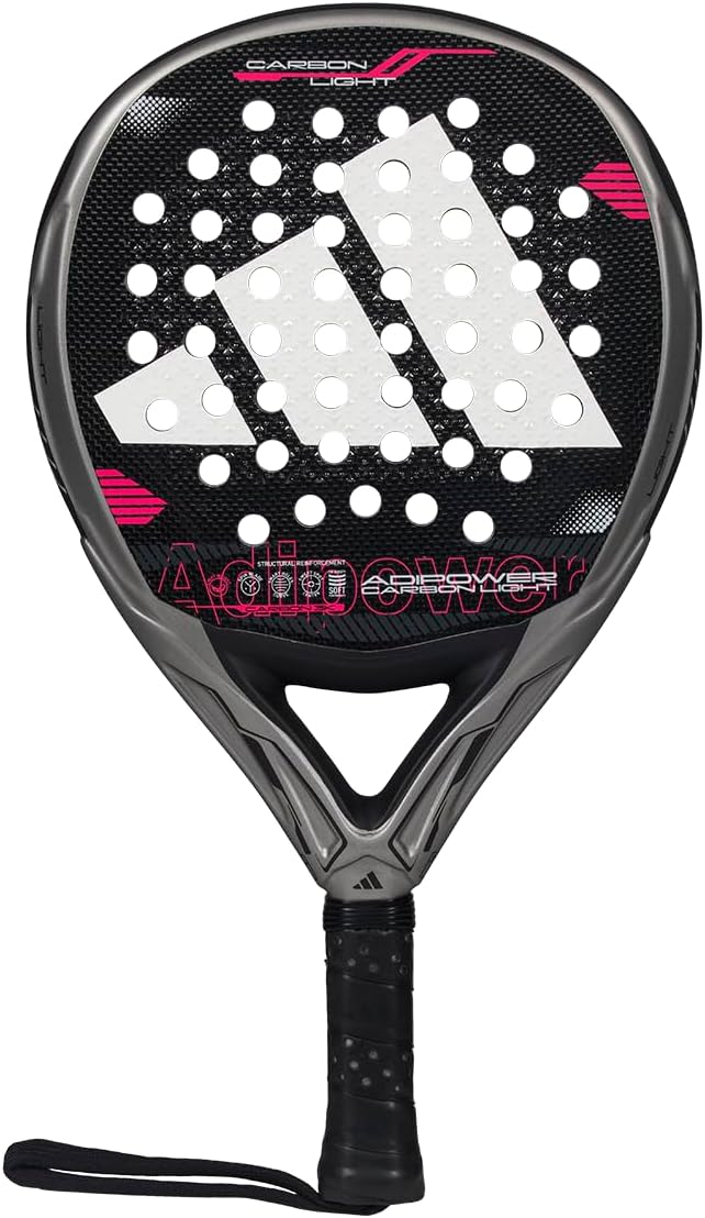 Adidas Adipower Carbon Light 345g lightweight padel racket for UK players