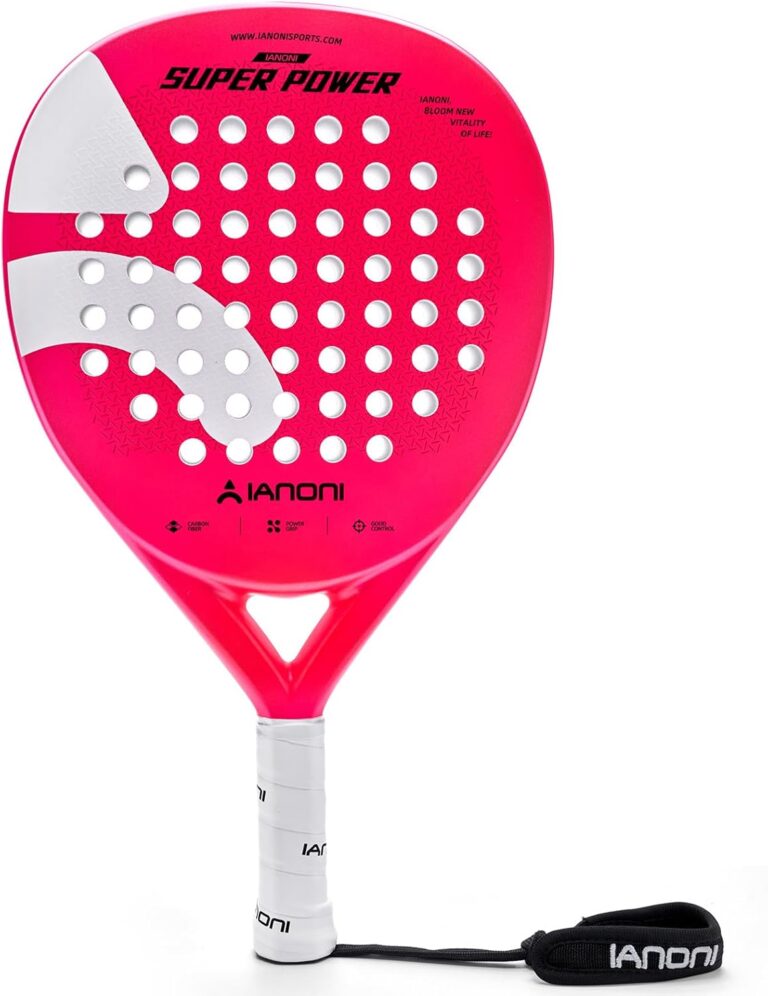 best womens padel racket - ianoni pink