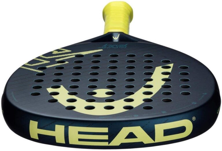 Side profile of HEAD Bolt Padel Racket 2025 highlighting 38mm frame thickness and balanced build