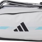 Adidas Protour 3.4 padel bag in offwhite Martita Ortega edition