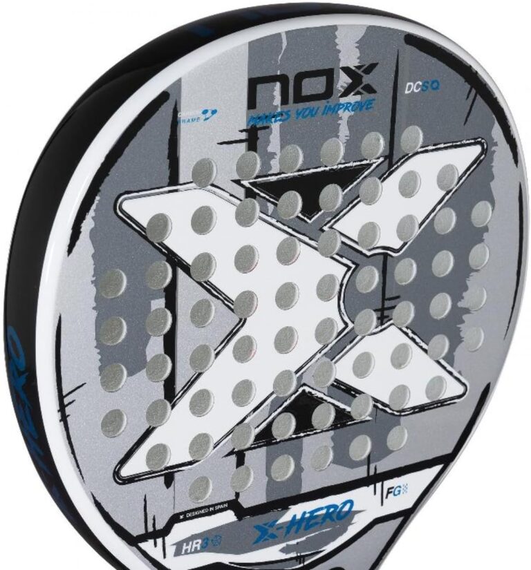 Nox X-Hero Padel Racket 2026 side view