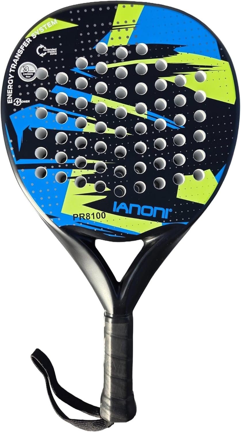 ianoni padel racket EVA memory foam core close-up